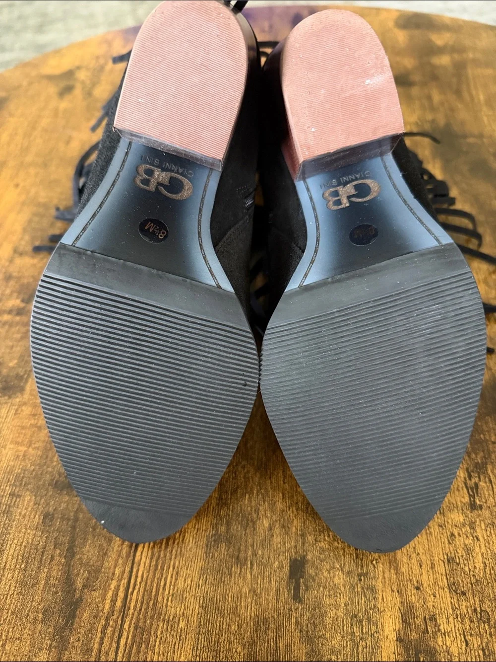 Gianni Bini black suede